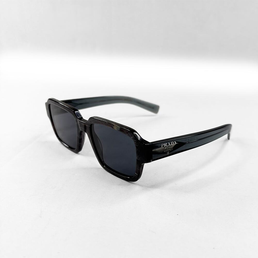 Prada PR02ZS 1307T 52 Graphite Stone Blue Vintage 02ZS Sunglasses